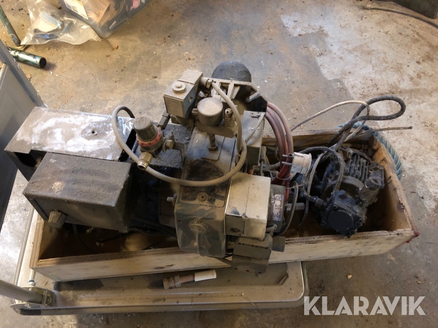 Alloljebrännare med bränsle Kroll 4.5 m3