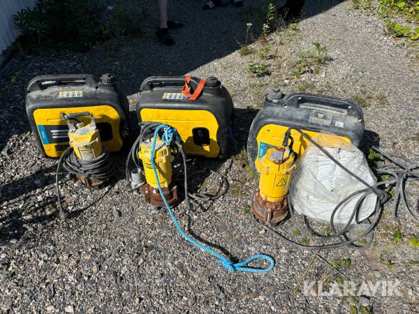 Dränkpumpar Atlas Copco WEDA SO8N-230