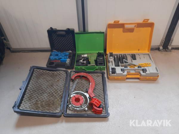 VVS verktyg Uponor, Ridgid