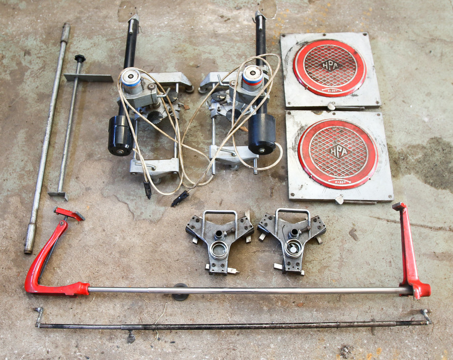 Instrument för framvagnsinställning