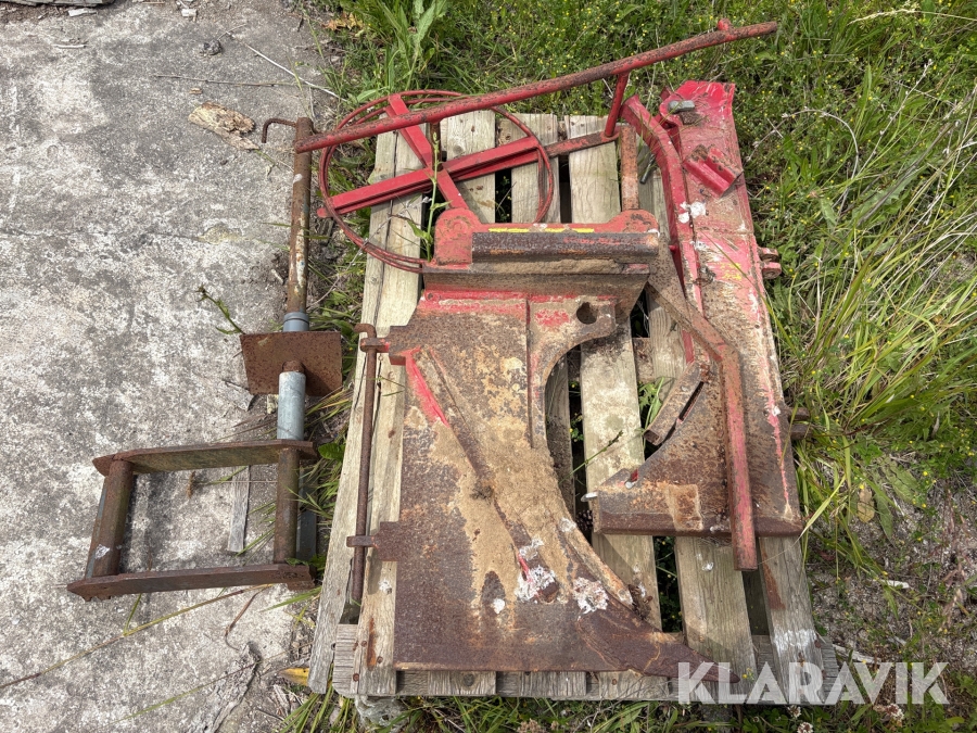 Kabelplog RF KPF6 S40 trumhållare medföljer