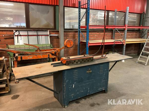 Falsupptagare Lockformer Pittsburg och rörfals