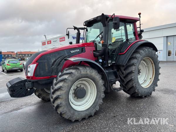 Traktor Valtra T193 Hitech FL SCR med GPS/Autostyrning och dubbelmontage