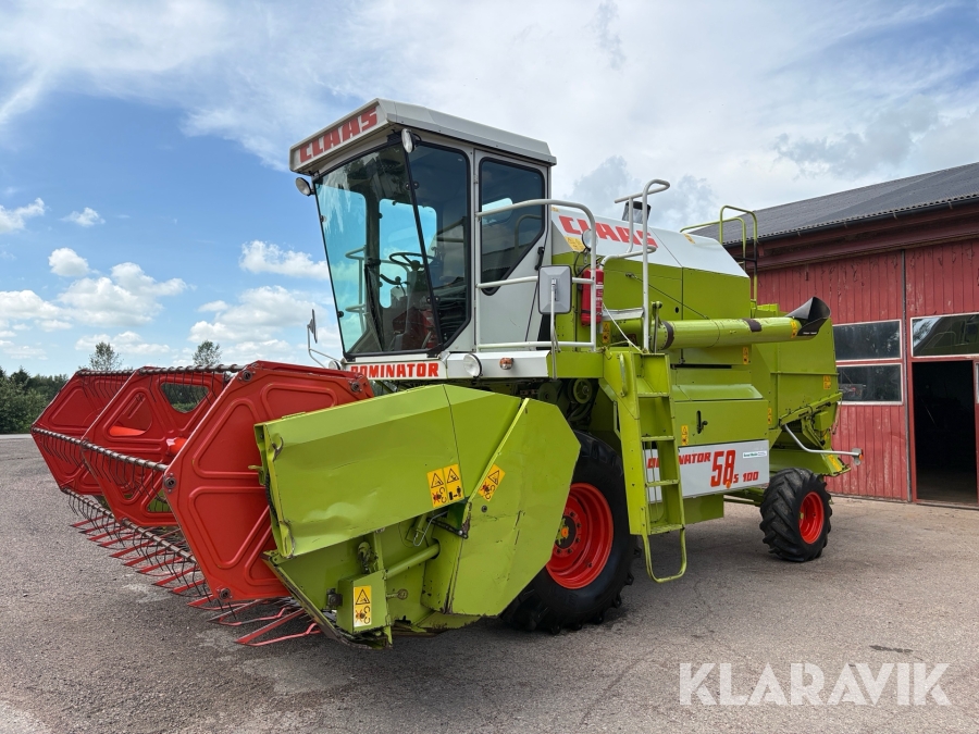 Skördetröska Claas Dominator 58S 100 12fot