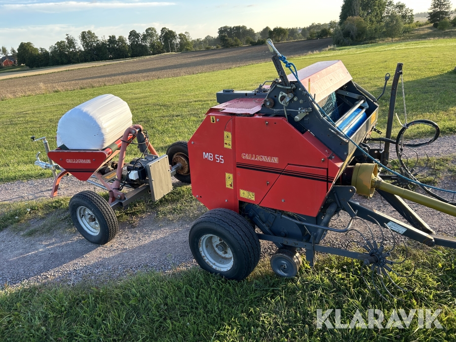 Minibalpress med plastare Gallignani MB55