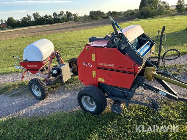 Minibalpress med plastare Gallignani MB55