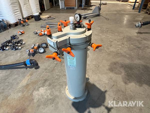 Filterhållare till påsfilter