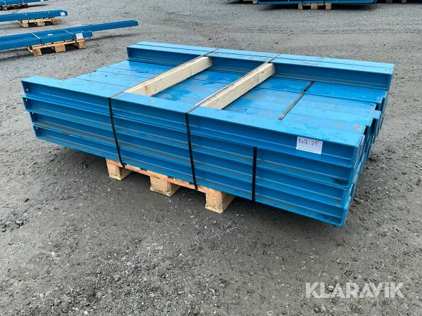 H-balk 1.95meter 36st 100x100