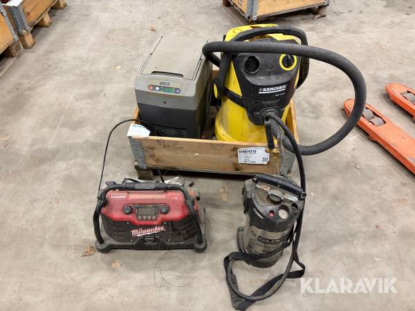 Diverse byggmaskiner 4 st