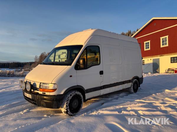 Hästbuss Renault Master