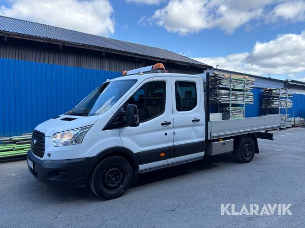 Kranbil Ford Transit 350 Dubbelhytt 2,0 TDCi