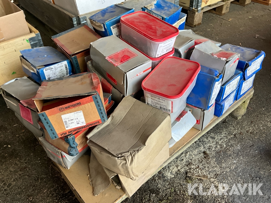 Popnitar parti med olika dimensioner