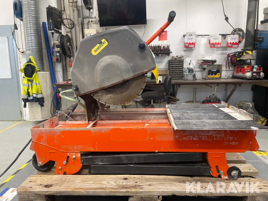 Kapmaskin sten, tegel & betong Husqvarna TS400F