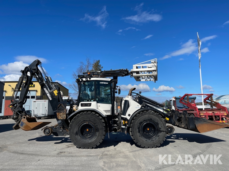 Grävlastare Huddig 1260D Rail med lift