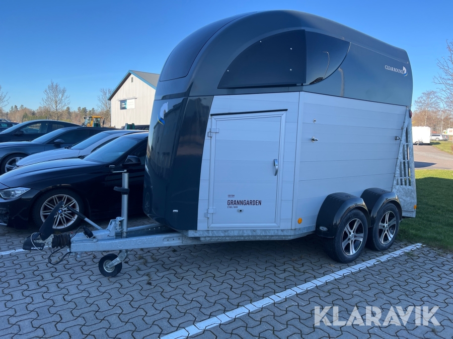 Hästsläp Clear Round Alu