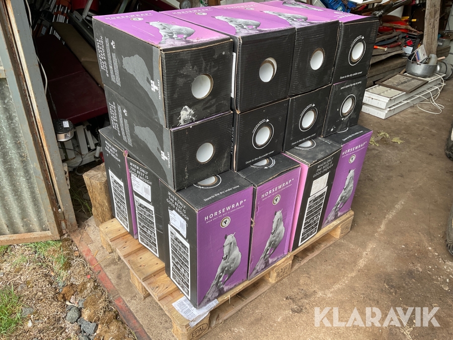 Balplast minibal Horsewrap 250*0,025*1800m 40st rullar