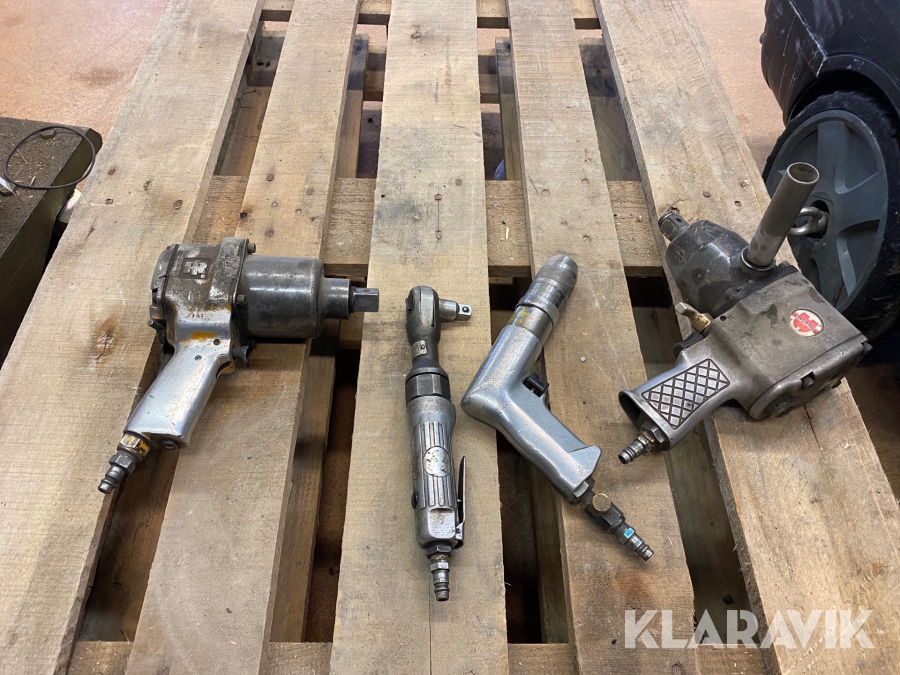 Luftmaskiner Würth 4st maskiner diverse modeller och märken