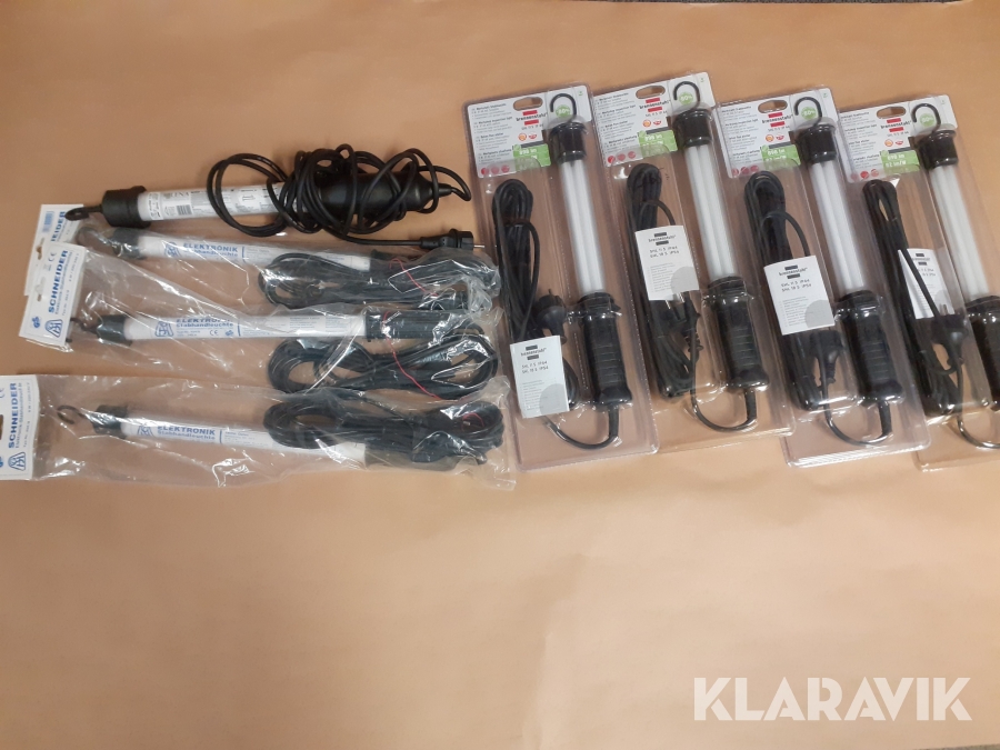 Sladdlampor Brennenstuhl / Schneider / Lenalighting 8 st