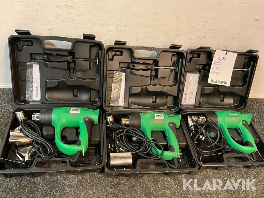 Värmepistol 3st Hitachi RH600T