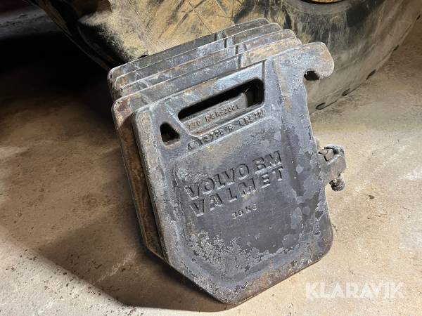 Frontvikter Volvo BM Valmet 5st. 30kg/st