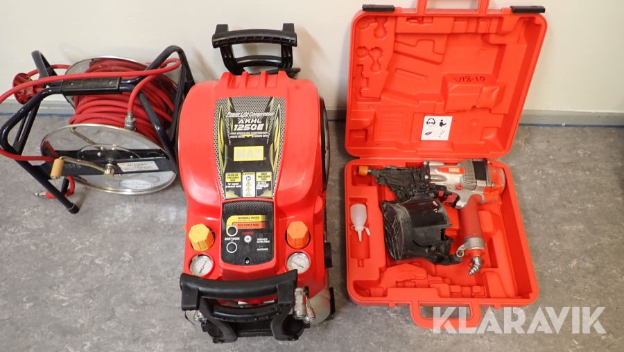 Kompressor / spikpistol Max AKHL1250E / HN90 / SD-630AII