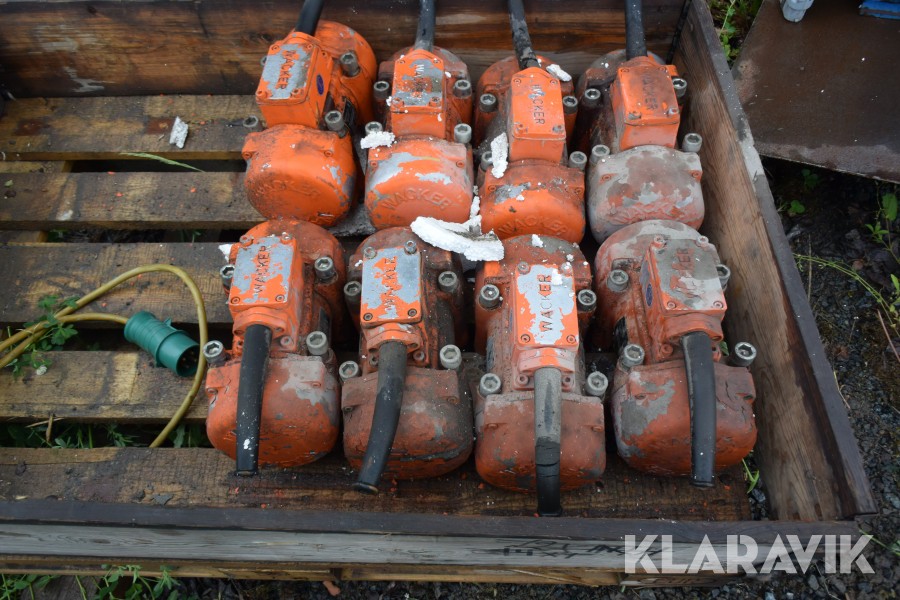 Motorvibratorer  Wacker ARFM 09/4/250 8st
