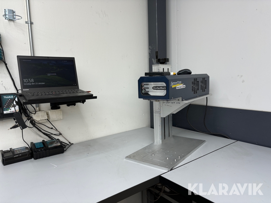 Märklaser Co2 LaserPro StellarMark CIIA 30 140 med styrdator