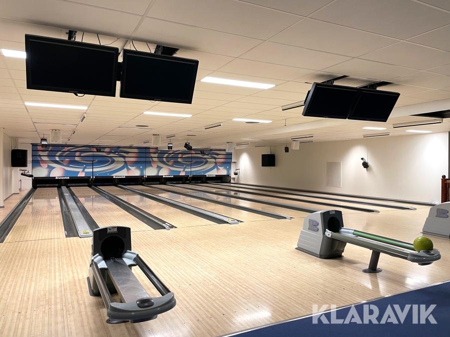 Bowlingbanor 8 st med tillbehör Brunswick