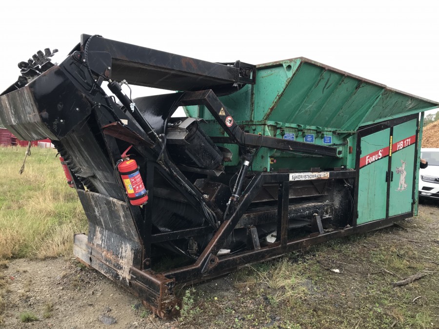 Dubbelvalsig träkross