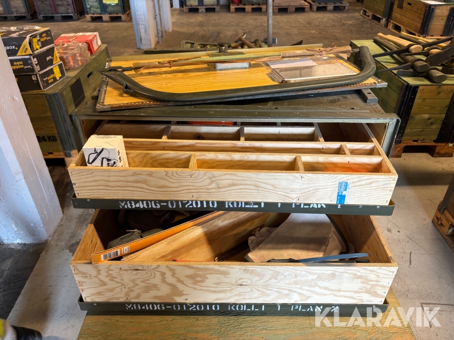 Fältarbetsmaterial Försvarsmakten 1st