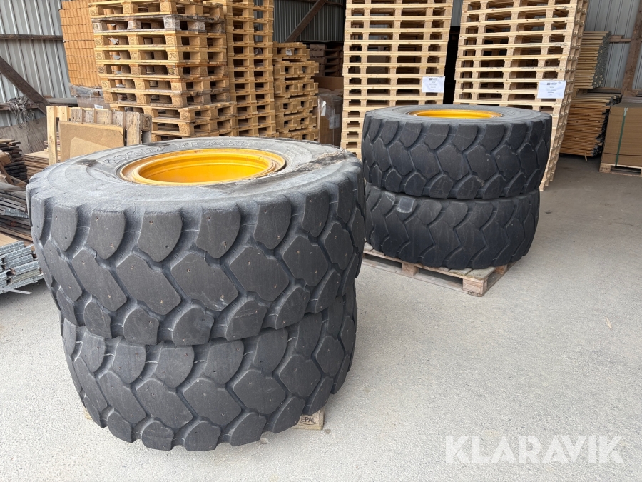 Entreprenaddäck 20.5 R 25 Good Year 4st