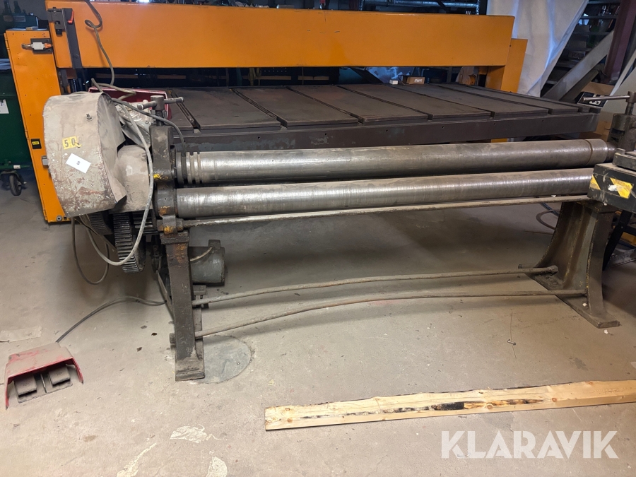 Rundvals 2m Pedalstyrd