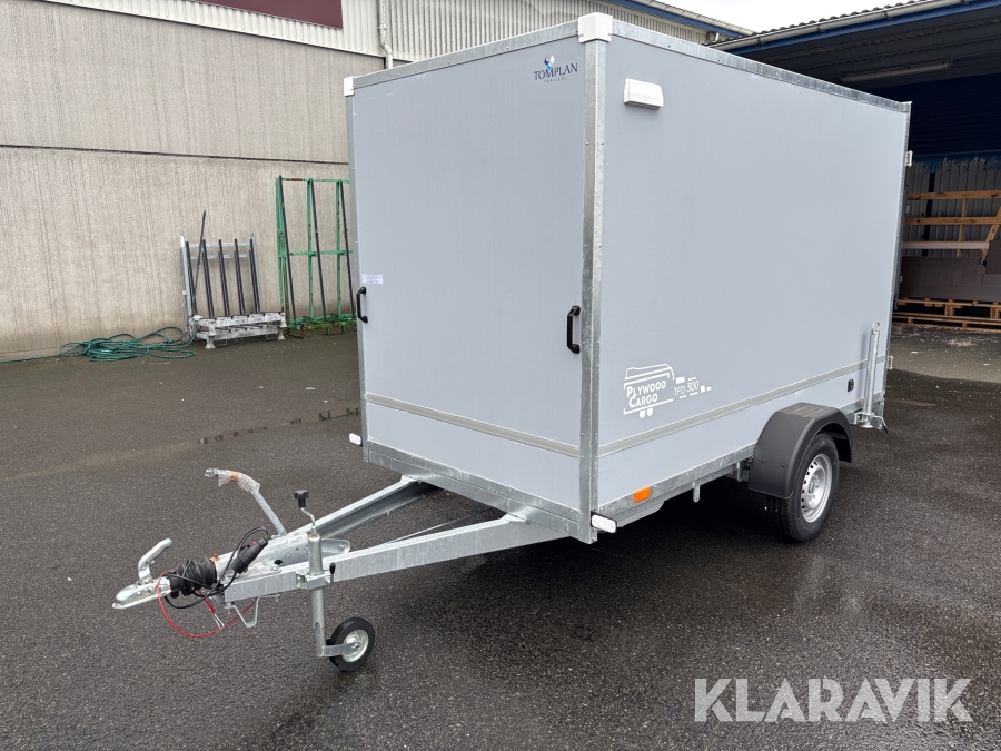 Skåpsläp / Flyttsläp Tomplan TFD 300