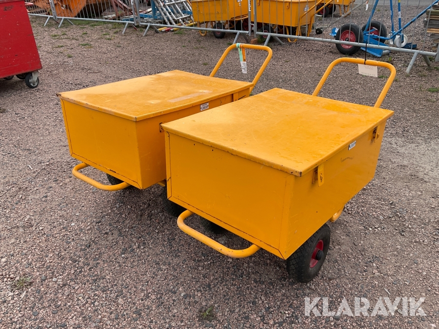Verktygsvagn Hörby Bruk  Ekebykärran L 2 st
