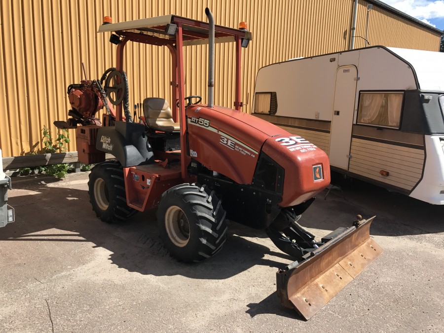 Vibroplog med Fräshjul 