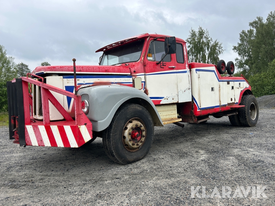 Veteranlastbil / bärgare Scania L 110 50