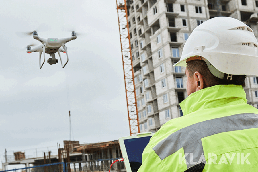 Inspektionsdrönare för film/fotografering i 4K.