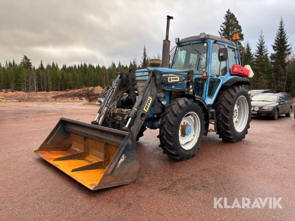 Traktor Ford 6710 4wd med frontlastare