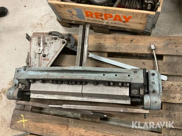 Plåtsax och plåtbock