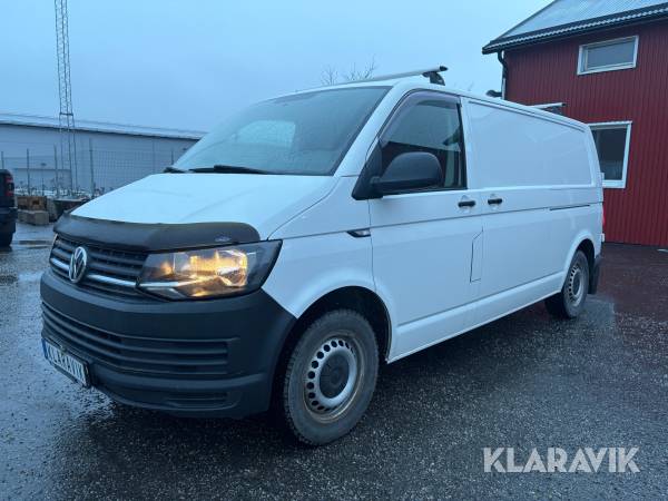 Skåpbil Volkswagen Transporter 4WD 150hk Automat Dubbla sidodörrar