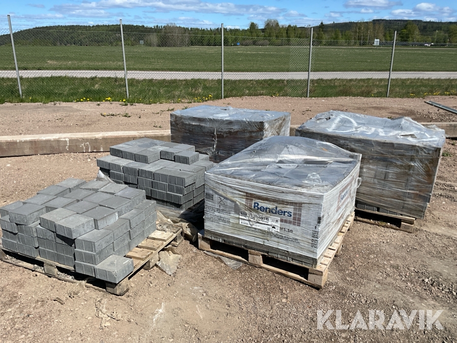 Marksten Benders Siena slät fasad 175x175x60