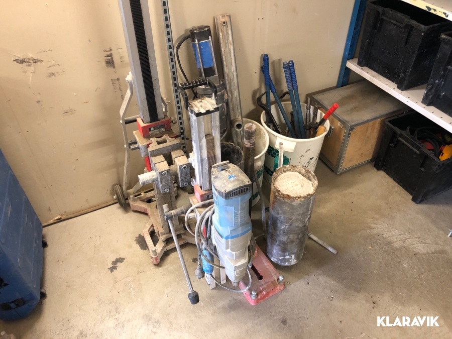 Kärnborrmaskin  Core & Baier Med stativ & tillbehör