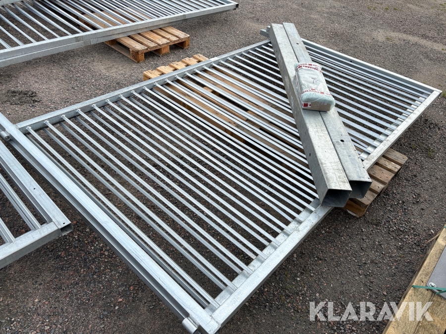 Slaggrind dubbel Halsäng 7m manuell