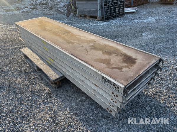 Plattformar Alfix 5 st 2,57 x 0,6 m