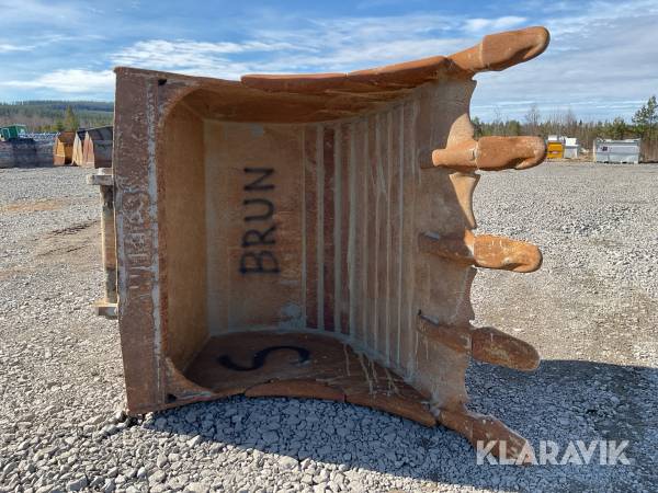 Grävmaskinskopa Wiees G90