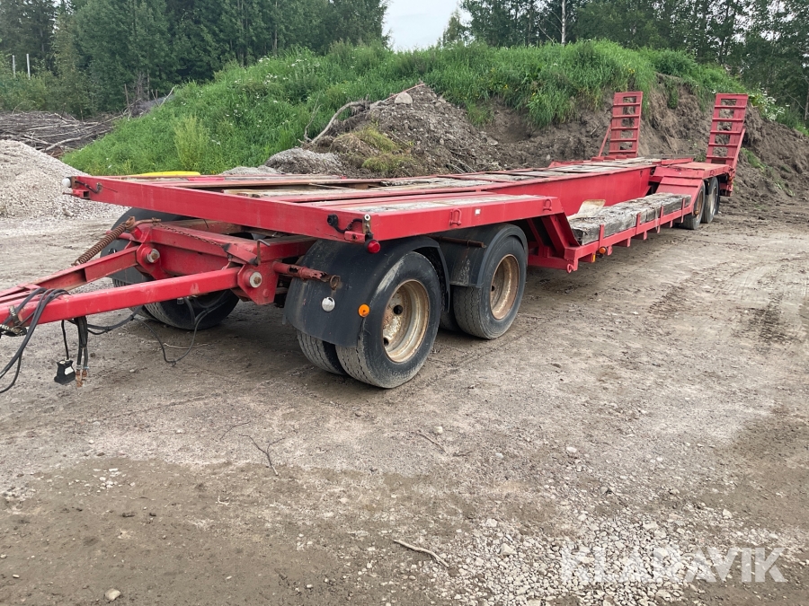 Maskintrailer Briab SBB4P 300 125