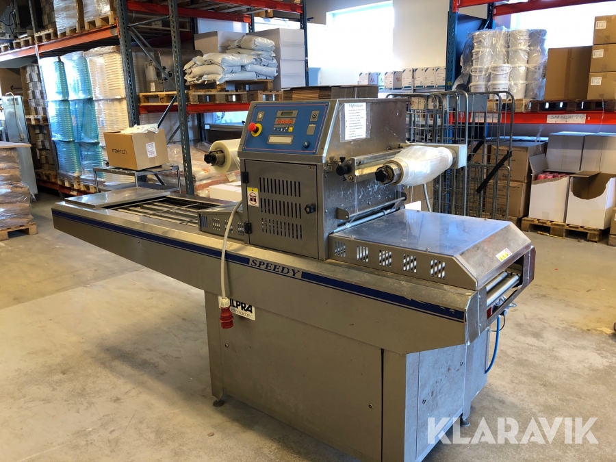 Trågförslutare / Packaging Machine ILPRA Foodpack FP Speedy V/G