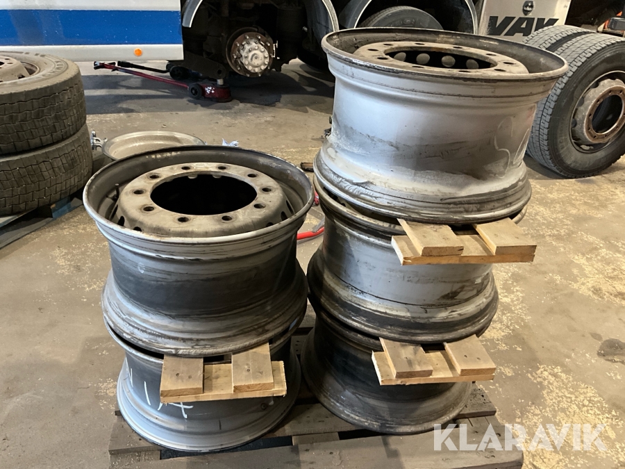 Fälgar Scania 22.5 5 st