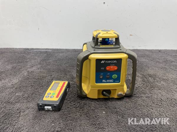 Planlaser & lasermottagare Topcon RL-H4C, LS-100D