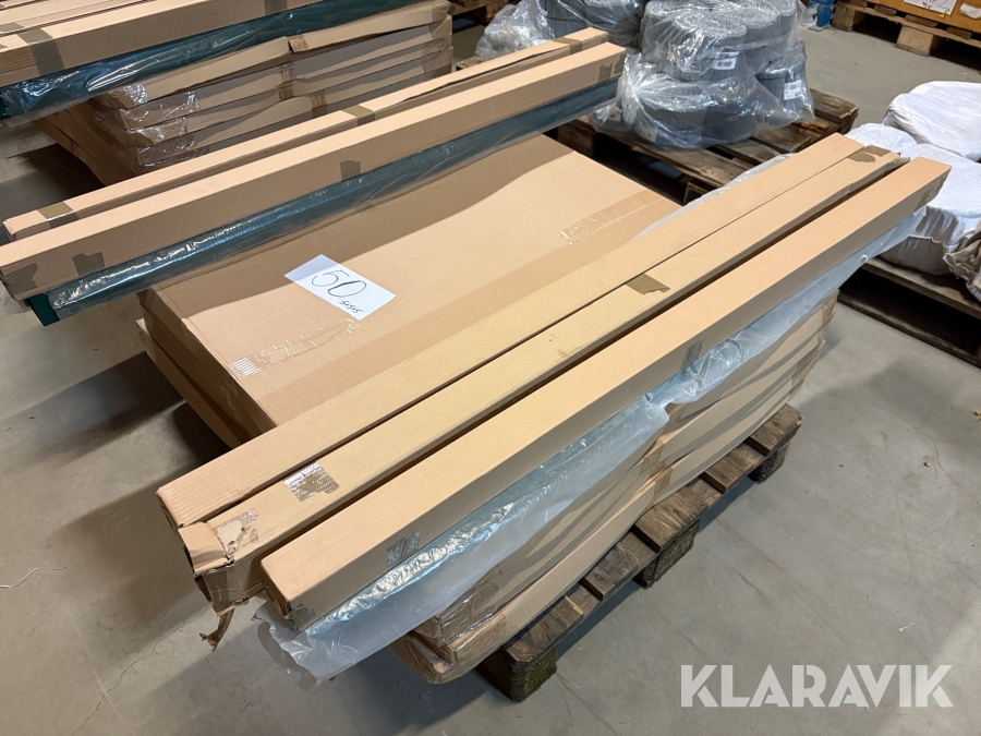 Staketsektion Halsäng 1000x1000mm 5st